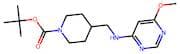 tert-Butyl 4-(((6-methoxypyrimidin-4-yl)amino)methyl)piperidine-1-carboxylate