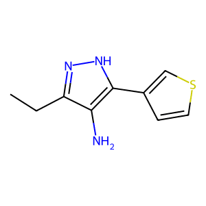 3-Ethyl-5-(thiophen-3-yl)-1H-pyrazol-4-amine