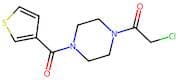 2-Chloro-1-(4-(thiophene-3-carbonyl)piperazin-1-yl)ethanone