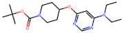 tert-Butyl 4-((6-(diethylamino)pyrimidin-4-yl)oxy)piperidine-1-carboxylate