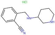2-((Piperidin-3-ylamino)methyl)benzonitrile hydrochloride