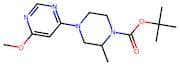 tert-Butyl 4-(6-methoxypyrimidin-4-yl)-2-methylpiperazine-1-carboxylate