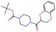 tert-Butyl 4-(2,3-Dihydrobenzo[b][1,4]dioxine-2-carbonyl)piperazine-1-carboxylate