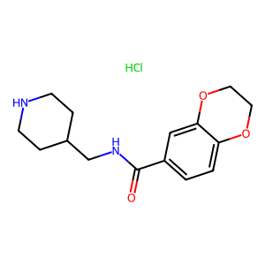 N-(Piperidin-4-ylmethyl)-2,3-dihydrobenzo[b][1,4]dioxine-6-carboxamide hydrochloride