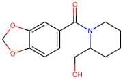 Benzo[d][1,3]dioxol-5-yl(2-(hydroxymethyl)piperidin-1-yl)methanone