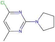 4-Chloro-6-methyl-2-(pyrrolidin-1-yl)pyrimidine
