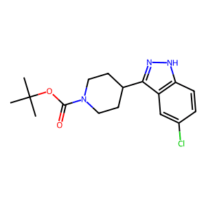 tert-Butyl 4-(5-chloro-1H-indazol-3-yl)piperidine-1-carboxylate
