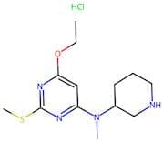 6-Ethoxy-N-methyl-2-(methylthio)-N-(piperidin-3-yl)pyrimidin-4-amine hydrochloride