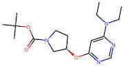 (R)-tert-Butyl 3-((6-(diethylamino)pyrimidin-4-yl)oxy)pyrrolidine-1-carboxylate