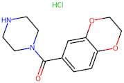 (2,3-Dihydrobenzo[b][1,4]dioxin-6-yl)(piperazin-1-yl)methanone hydrochloride