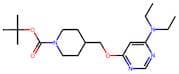 tert-Butyl 4-(((6-(diethylamino)pyrimidin-4-yl)oxy)methyl)piperidine-1-carboxylate