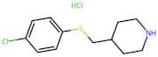 4-(((4-Chlorophenyl)thio)methyl)piperidine hydrochloride