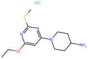 1-(6-Ethoxy-2-(methylthio)pyrimidin-4-yl)piperidin-4-amine hydrochloride