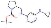 tert-Butyl 2-(((6-(cyclopropylamino)pyrimidin-4-yl)amino)methyl)pyrrolidine-1-carboxylate