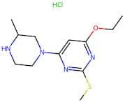 4-Ethoxy-6-(3-methylpiperazin-1-yl)-2-(methylthio)pyrimidine hydrochloride