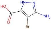 3-Amino-4-bromo-1H-pyrazole-5-carboxylic acid