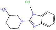 1-(1-Methyl-1H-benzo[d]imidazol-2-yl)piperidin-3-amine hydrochloride