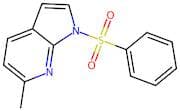 6-Methyl-1-(phenylsulfonyl)-1H-pyrrolo[2,3-b]pyridine