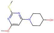 1-(6-Methoxy-2-(methylthio)pyrimidin-4-yl)piperidin-4-ol