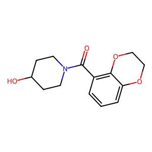 (2,3-Dihydrobenzo[b][1,4]dioxin-5-yl)(4-hydroxypiperidin-1-yl)methanone