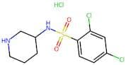 2,4-Dichloro-N-(piperidin-3-yl)benzenesulfonamide hydrochloride