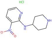 3-Nitro-N-(piperidin-4-yl)pyridin-2-amine hydrochloride