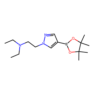 N,N-Diethyl-2-(4-(4,4,5,5-tetramethyl-1,3,2-dioxaborolan-2-yl)-1H-pyrazol-1-yl)ethanamine