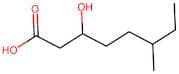 3-Hydroxy-6-methyloctanoic acid