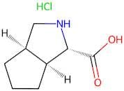 (1S,3aR,6aS)-Octahydrocyclopenta[c]pyrrole-1-carboxylic acid hydrochloride