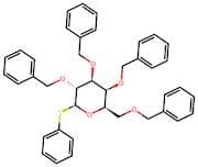 (2R,3S,4S,5R,6S)-3,4,5-Tris(benzyloxy)-2-((benzyloxy)methyl)-6-(phenylthio)tetrahydro-2H-pyran