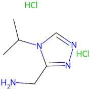 (4-Isopropyl-4H-1,2,4-triazol-3-yl)methanamine dihydrochloride