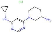 6-(3-Aminopiperidin-1-yl)-N-cyclopropylpyrimidin-4-amine hydrochloride