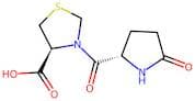 (S)-3-((S)-5-Oxopyrrolidine-2-carbonyl)thiazolidine-4-carboxylic acid