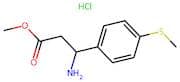Methyl 3-amino-3-[4-(methylsulfanyl)phenyl]propanoate hydrochloride