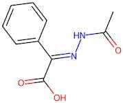 (E)-2-(2-Acetylhydrazono)-2-phenylacetic acid