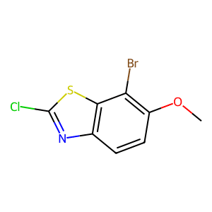 7-Bromo-2-chloro-6-methoxybenzo[d]thiazole