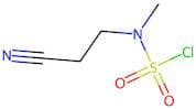 (2-Cyanoethyl)(methyl)sulfamoyl chloride