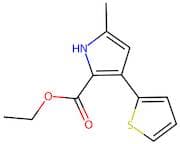 Ethyl 5-methyl-3-(thiophen-2-yl)-1H-pyrrole-2-carboxylate