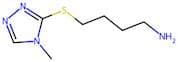 4-((4-Methyl-4H-1,2,4-triazol-3-yl)thio)butan-1-amine
