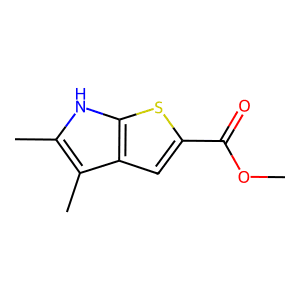 Methyl 4,5-dimethyl-6H-thieno[2,3-b]pyrrole-2-carboxylate