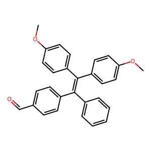 4-(2,2-Bis(4-methoxyphenyl)-1-phenylvinyl)benzaldehyde