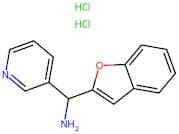 Benzofuran-2-yl(pyridin-3-yl)methanamine dihydrochloride