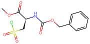 Methyl (R)-2-(((benzyloxy)carbonyl)amino)-3-(chlorosulfonyl)propanoate