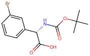 (S)-2-(3-Bromophenyl)-2-((tert-butoxycarbonyl)amino)acetic acid