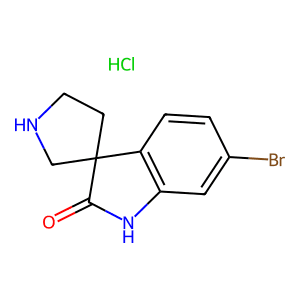 6-Bromospiro[indoline-3,3'-pyrrolidin]-2-one hydrochloride