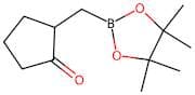 2-((4,4,5,5-Tetramethyl-1,3,2-dioxaborolan-2-yl)methyl)cyclopentanone