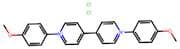 1,1'-Bis(4-methoxyphenyl)-[4,4'-bipyridine]-1,1'-diium chloride