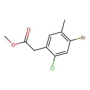 Methyl 2-(4-bromo-2-chloro-5-methylphenyl)acetate