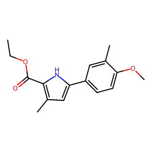 Ethyl 5-(4-methoxy-3-methylphenyl)-3-methyl-1H-pyrrole-2-carboxylate