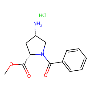 (2S,4S)-Methyl 4-amino-1-benzoylpyrrolidine-2-carboxylate hydrochloride